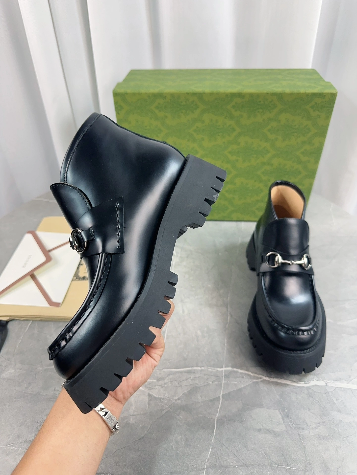 OOBB-- 6u33i 764204 DS800 1000 Heel height：3.5CM cowhide item:D-X158L1108